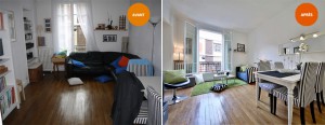 Home staging avant/après