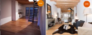 Home staging avant/après