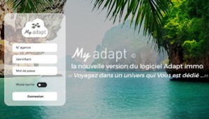 visuel logiciel crm immobilier My adapt
