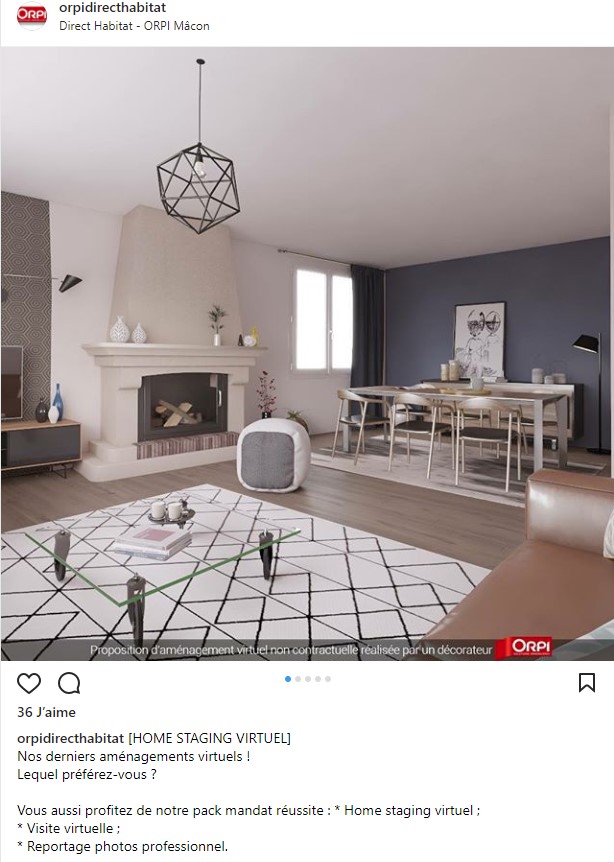 home staging immobilier instagramm